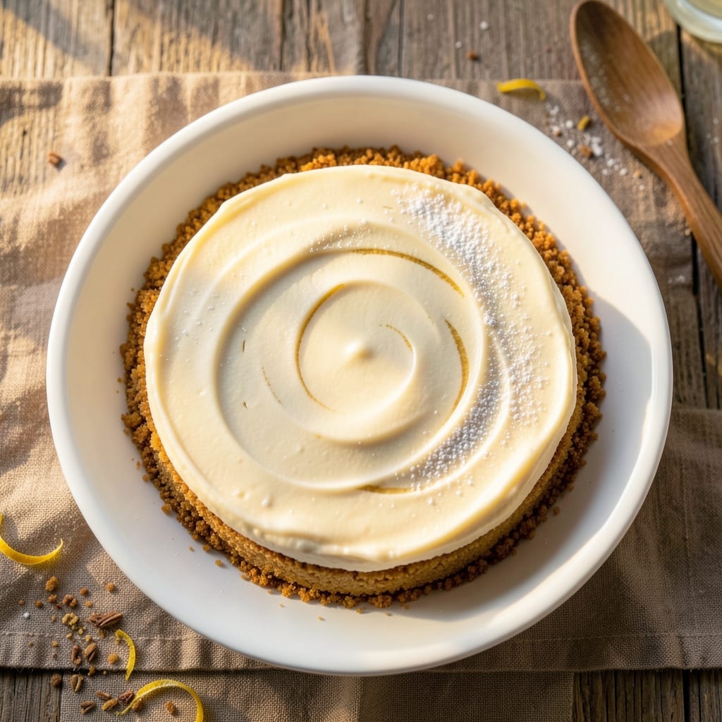 4-Inch No-Bake Cheesecake Recipe: Crispy Graham Base, Silky Fill in 1 Hour