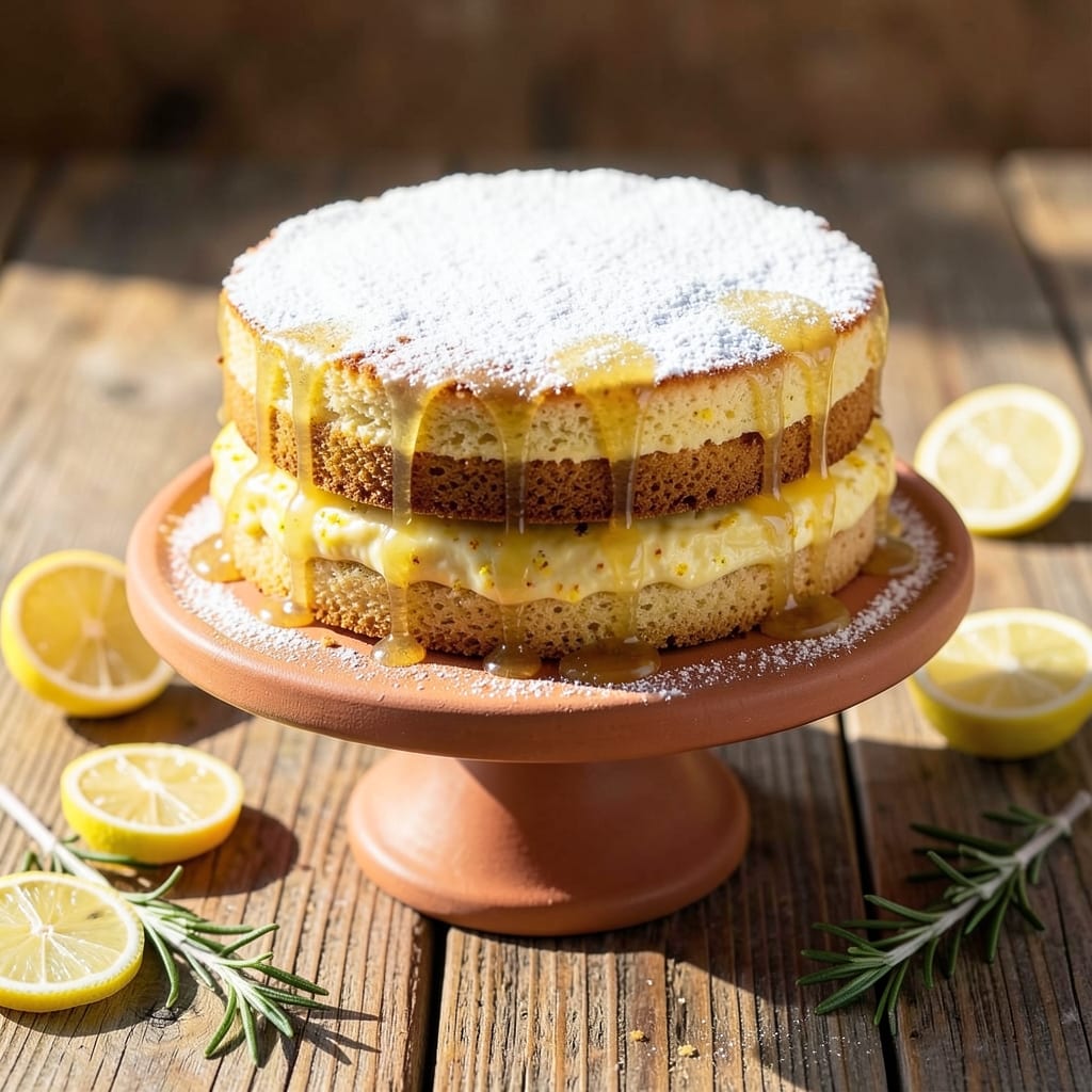 Amalfi Lemon Cake Recipe Jamie Oliver: Zesty Layers with Citrus Glow