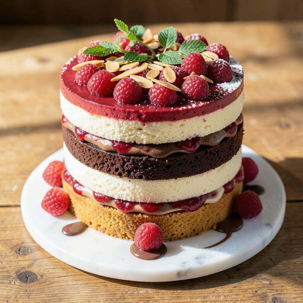 4 Layer Cake Recipe: Precision Stacked Height With Crispy Top Trick