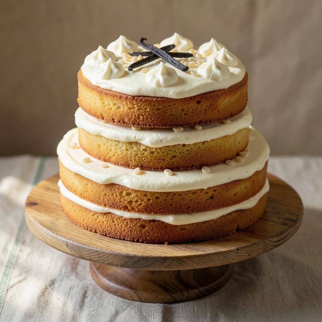 6 Egg Vanilla Cake Recipe: Fluffy Layers With Vanilla Bean Infusion