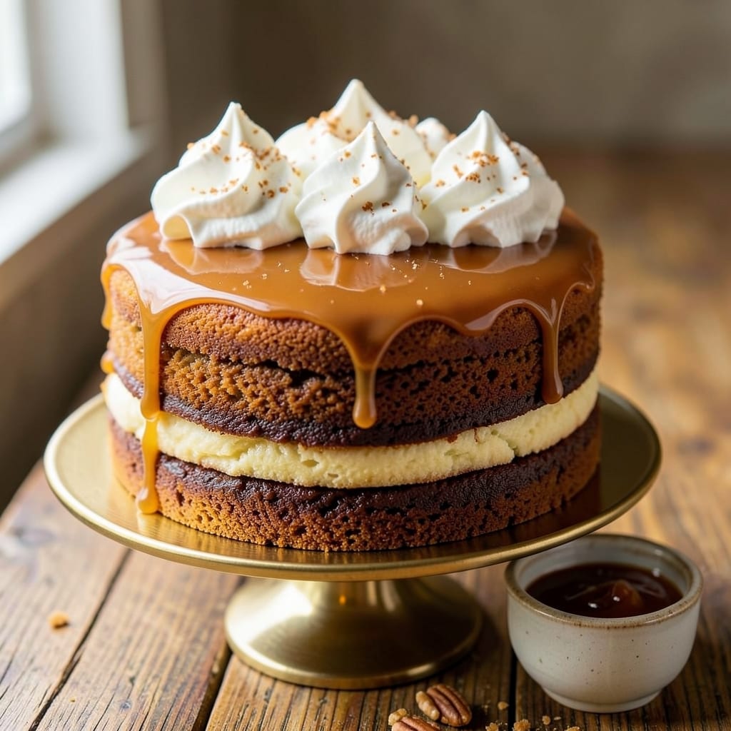 Amazing Caramel Cake Recipe: Fudgy Layers and Buttery Crisp Top