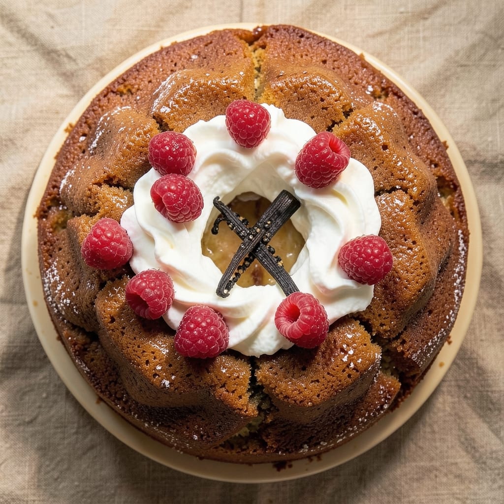 8-Inch Bundt Cake Recipe: Buttery Streusel Crown and Vanilla Bean Swirls