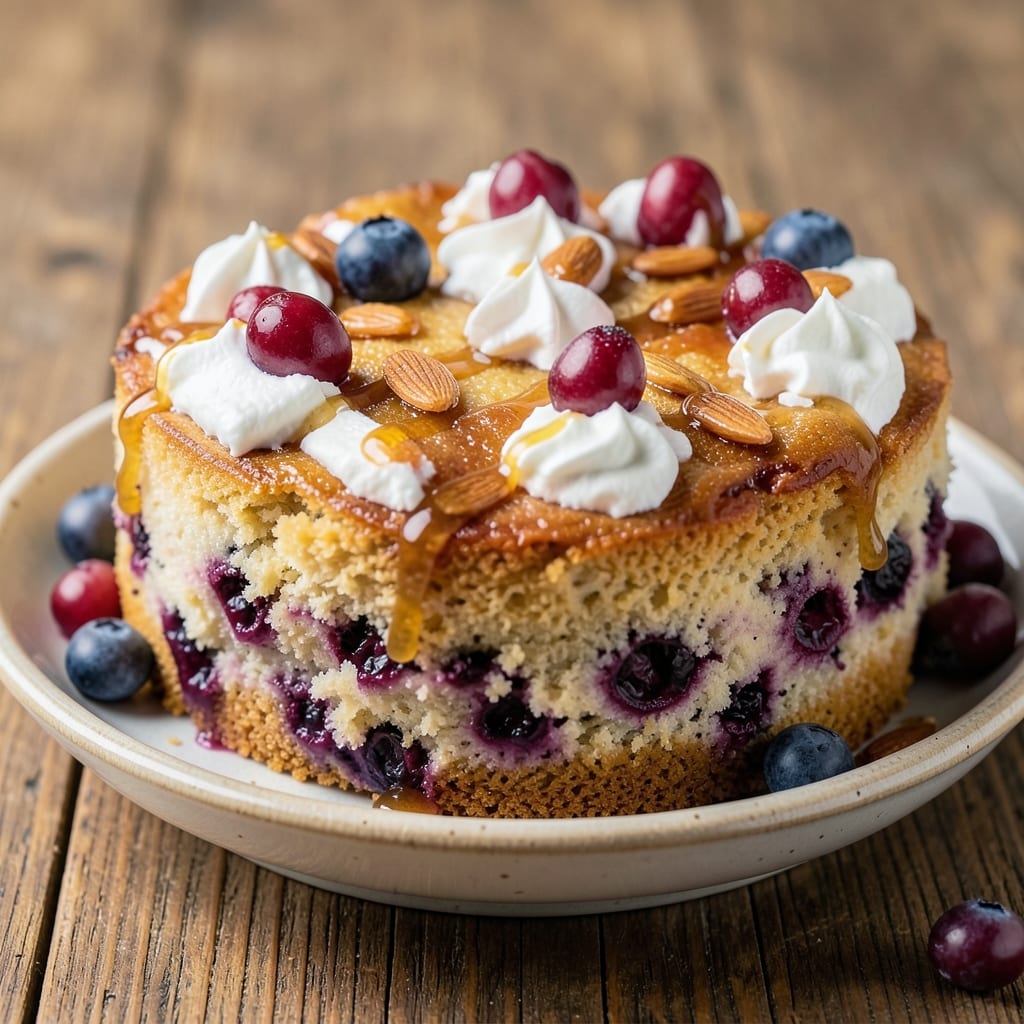 Almond Flour Blueberry Cake Recipe: Gluten-Free Layers With Bursting Juice