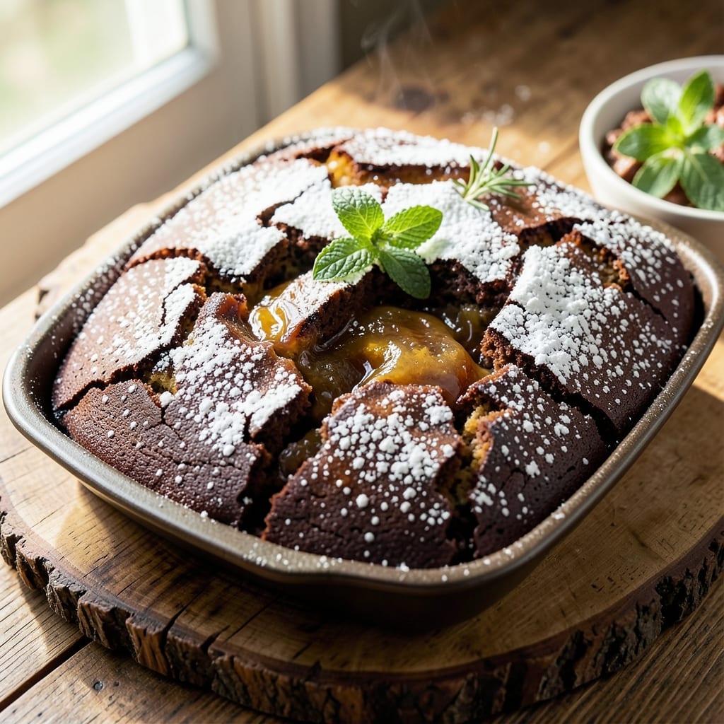 8x8 Pan Dump Cake Recipe: One-Bowl Fudgy Swirls With Crunchy Top