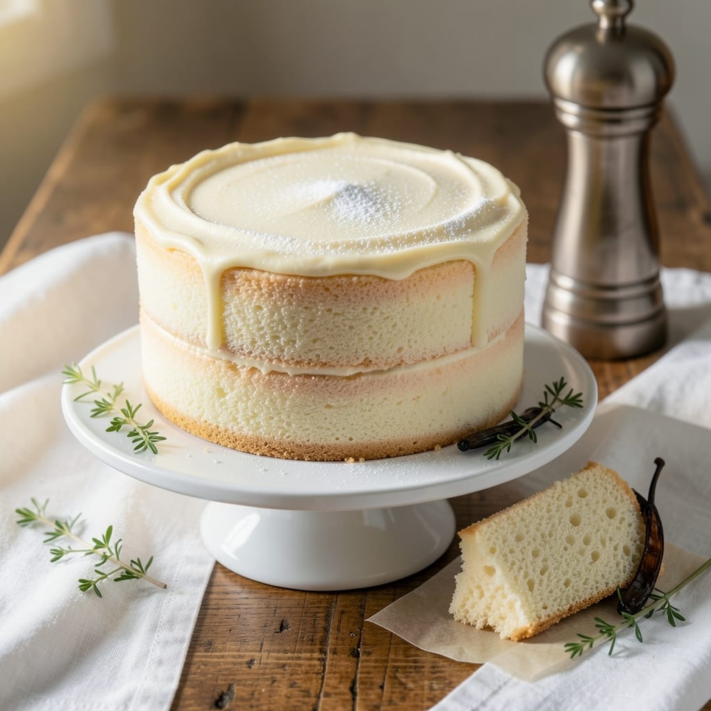 6-Inch Genoise Cake Recipe: Light-as-Air Layers With Vanilla Bean Swirls