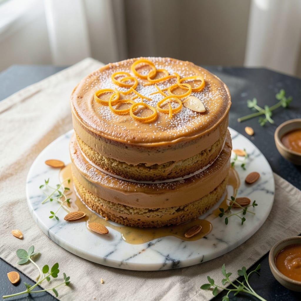 Amaretto Divine Cake Recipe: Nutty Liqueur Swirls With Crispy Top Layers