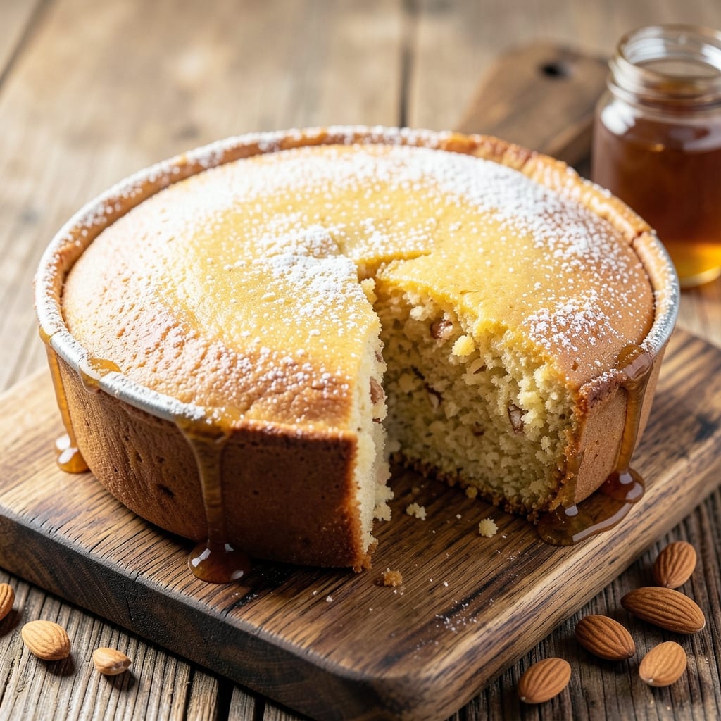 Almond Flour Honey Cake Recipe: Vanilla-Infused Moisture With Toasted Almond Crunch