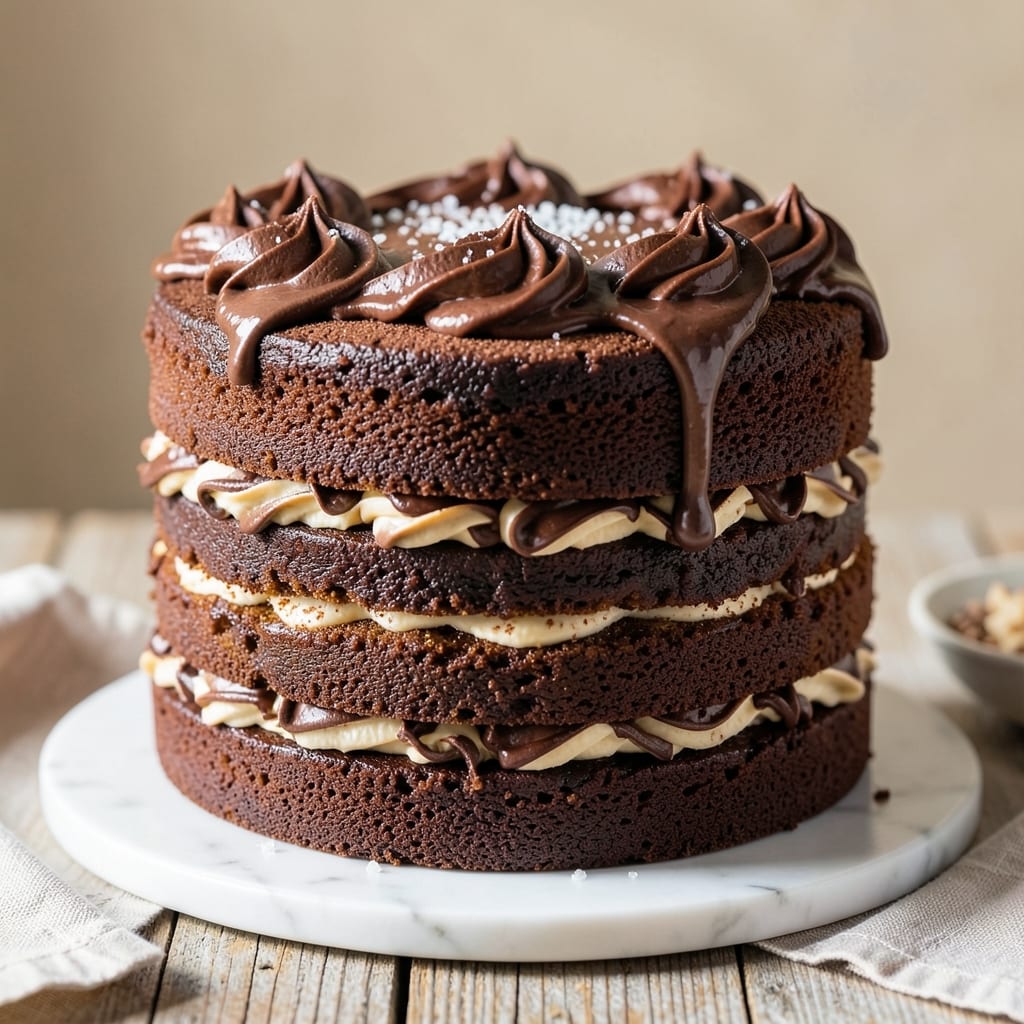 3 Layer 8 Inch Chocolate Cake Recipe: Velvet Moisture and Mirror-Gloss Frosting
