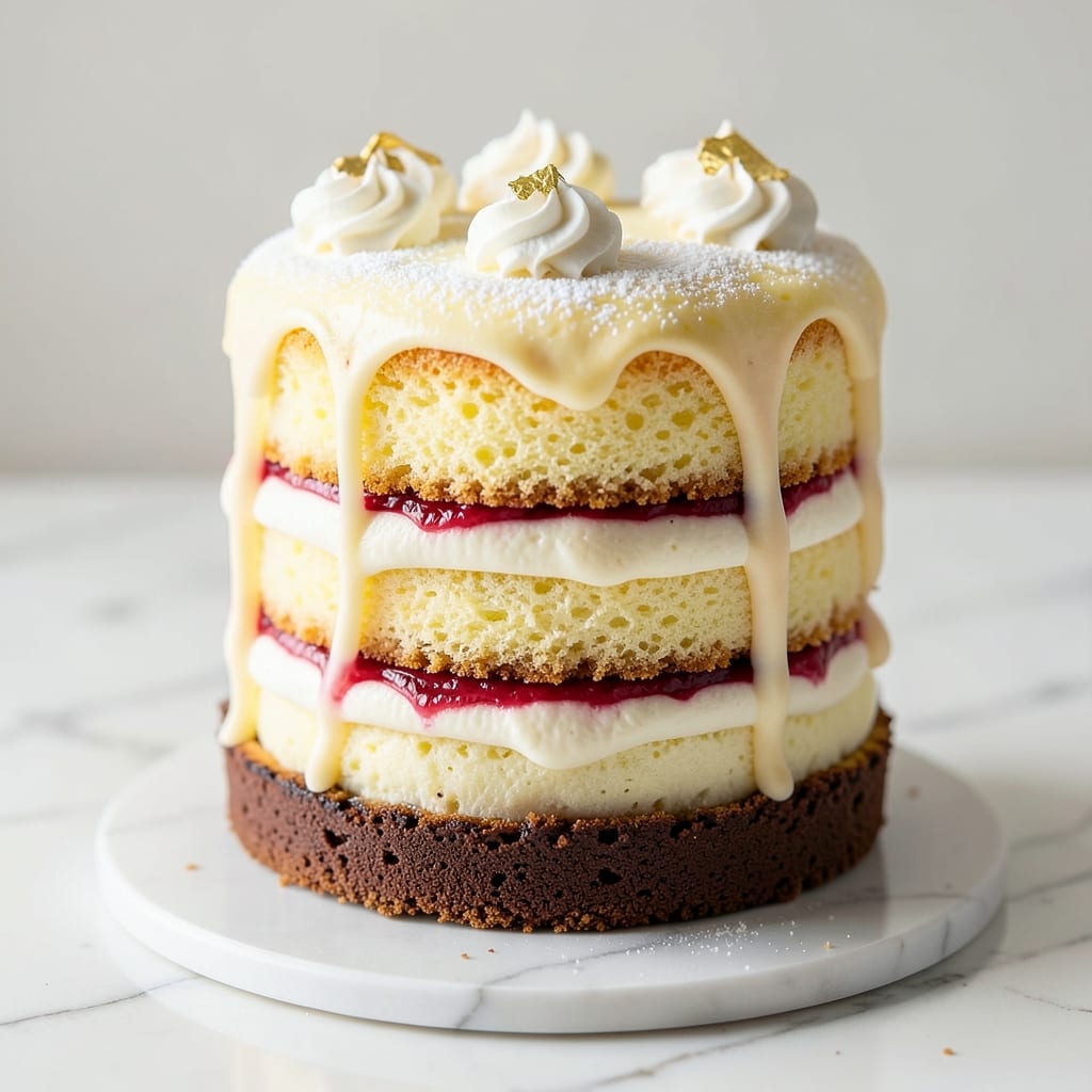 3 Layer 9 Inch Cake Recipe: Precision Stacked Height Without Collapse Risk