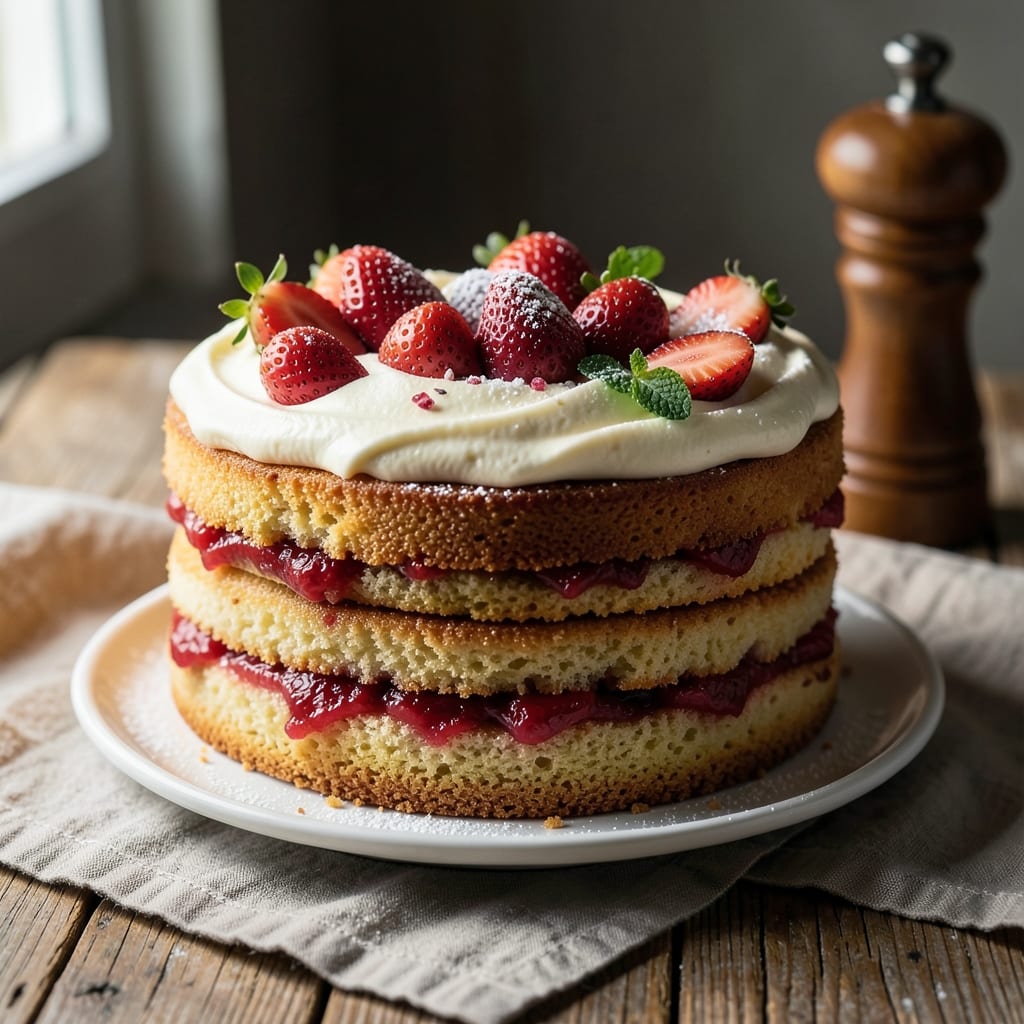 Alison Roman's Strawberry Cake Recipe: Layered Vanilla and Berries