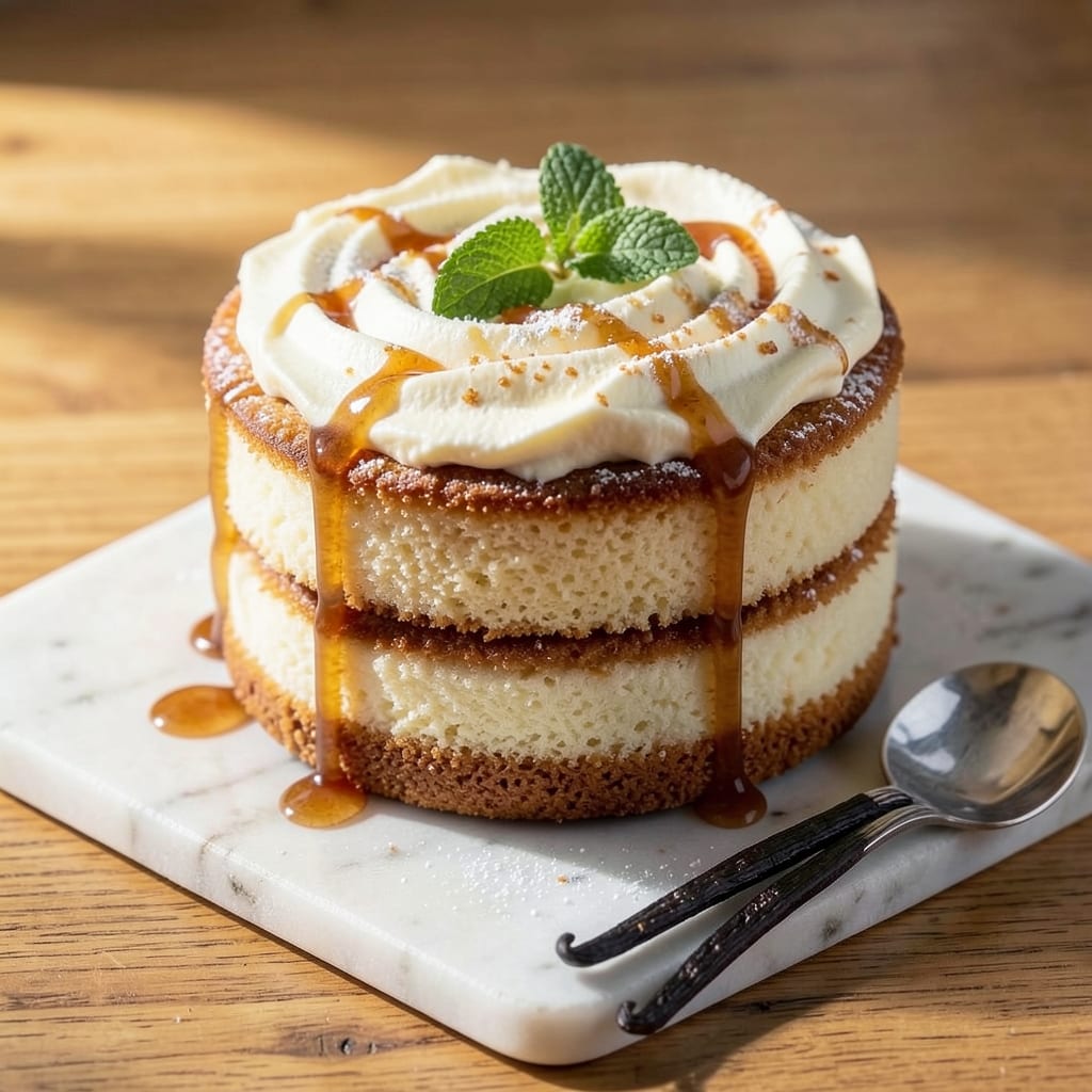 1-Pound Vanilla Cake Recipe: Fluffy Layers With Vanilla Bean Frosting Rivers