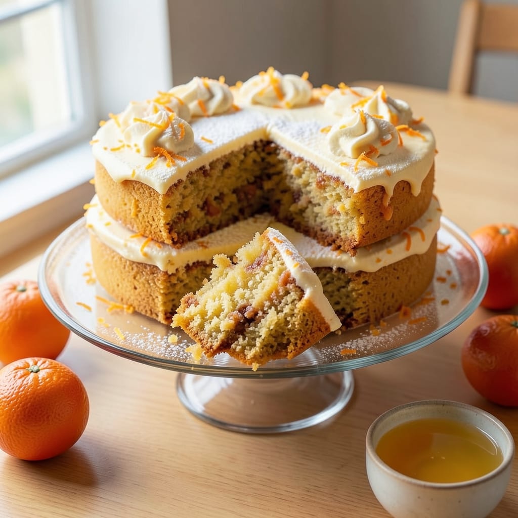Amazing Orange Cake Recipe: Zesty Glaze That Brightens Every Bite