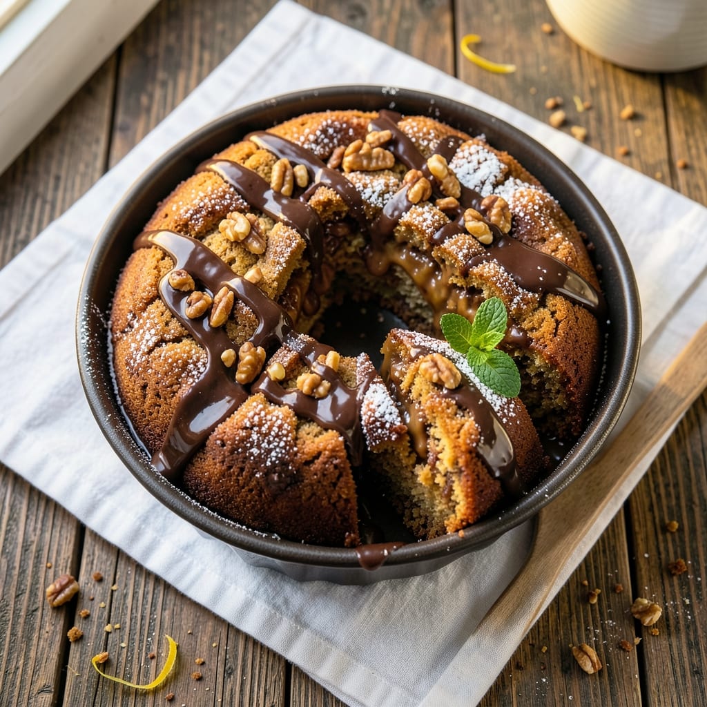 Amazing German Chocolate Cake Recipe: Walnut-Caramel Swirls and Crispy Top Magic
