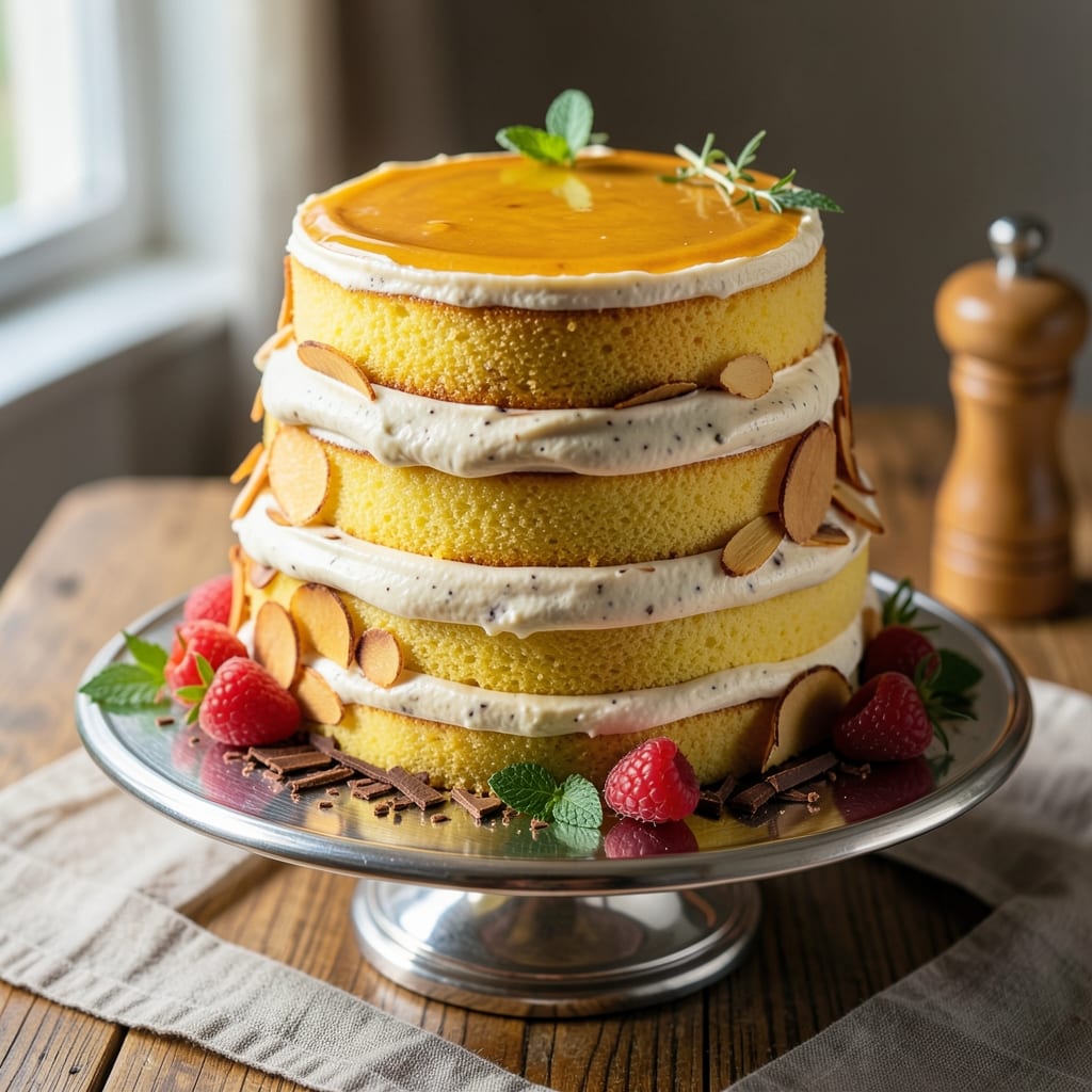 18 Oz Yellow Cake Mix Recipe: Moist Layers With Buttery Vanilla Frosting