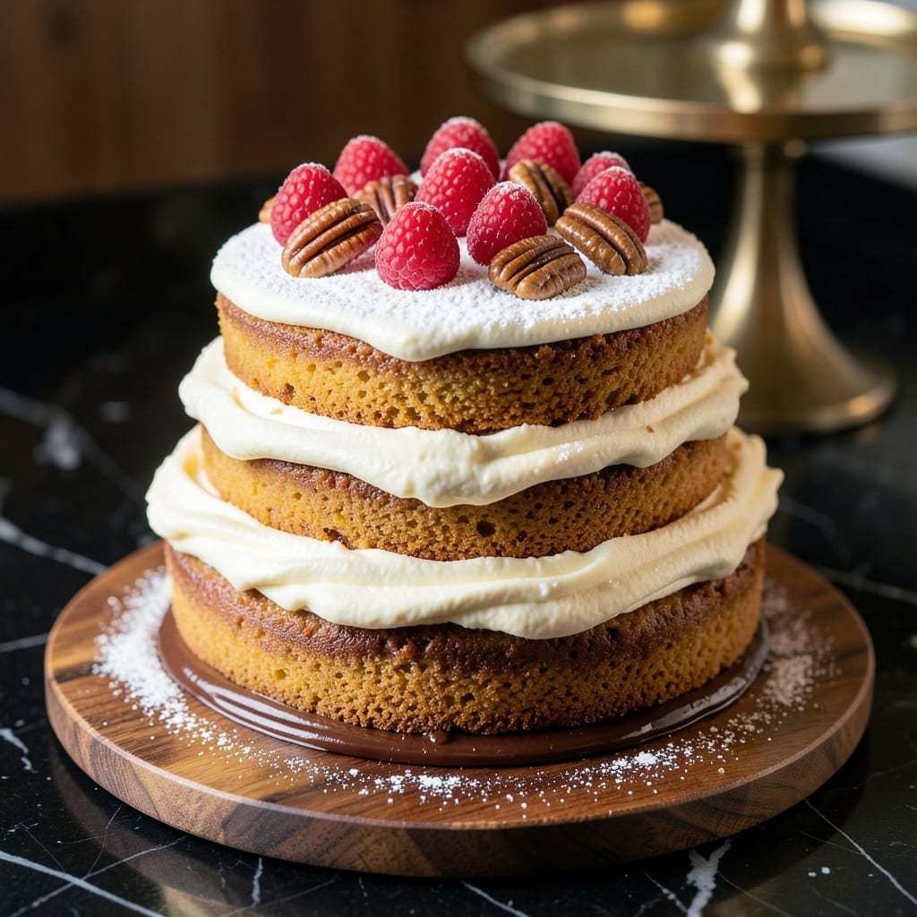 5 Star Texas Sheet Cake Recipe: Vanilla Buttercream Rivers and Crunchy Pecan Crown