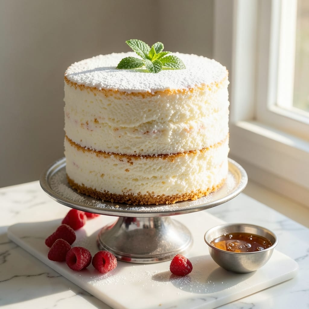 6-Inch Angel Food Cake Recipe: Light-as-Air Height Without a Single Egg