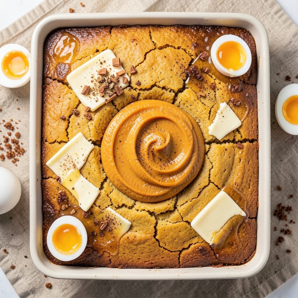 3-Ingredient Pumpkin Dump Cake Recipe: One-Bowl Wonder With Spiced Moistness