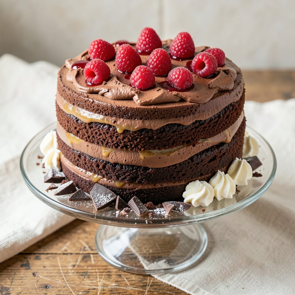 8-Inch Chocolate Cake Recipe: Rich Moist Crumb With Crispy Top Trick
