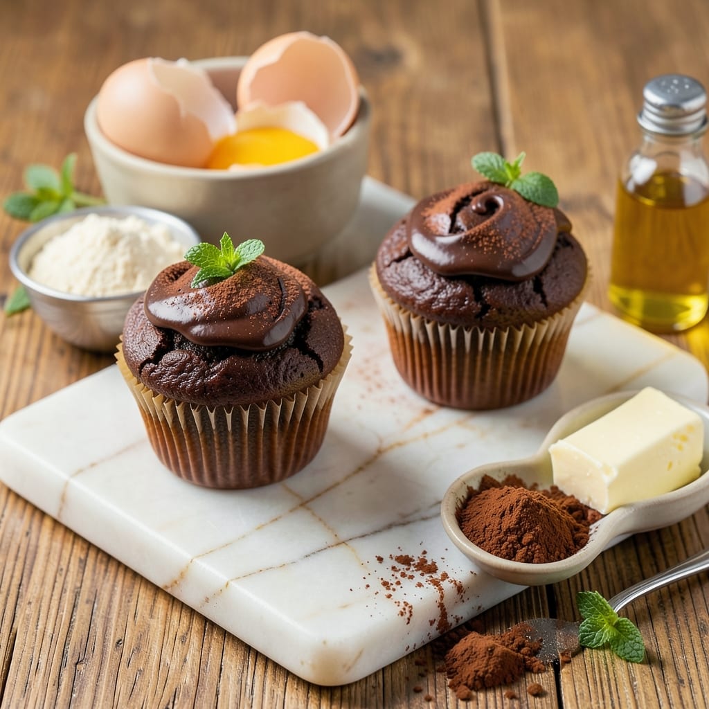 Almond Flour Chocolate Cupcakes Recipe: Gluten-Free Height With Fudgy Cores