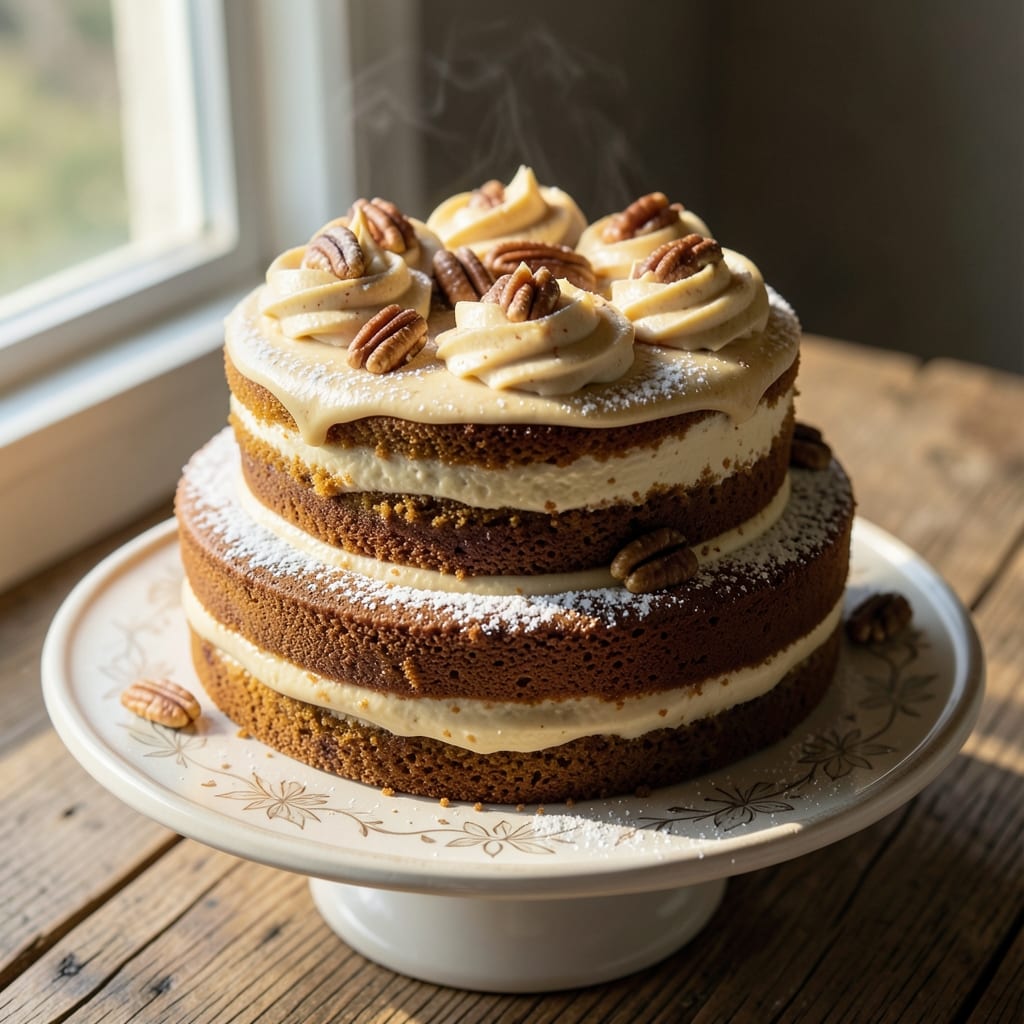 6-Inch Pumpkin Cake Recipe: Mini Batch Magic With Vanilla Bean Frosting Swirls