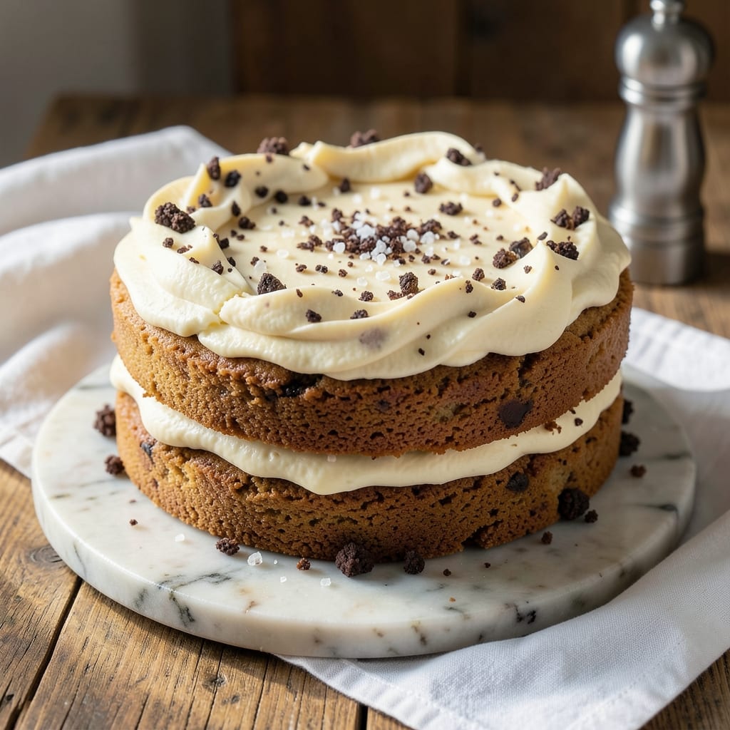 10-Inch Cookie Cake Recipe: Vanilla Bean Frosting Swirls and Crispy Topped Edge