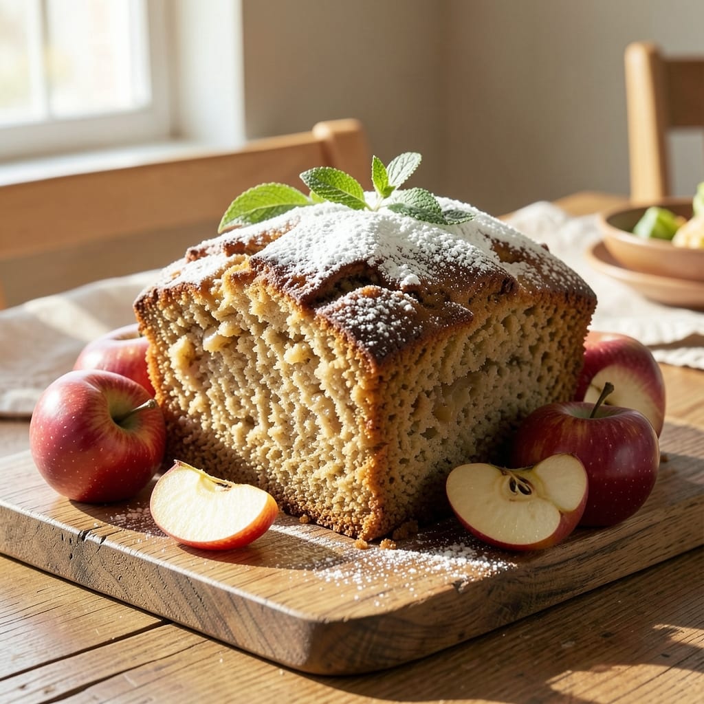 2-Ingredient Apple Cake Recipe: Spiced Warmth in One Bowl