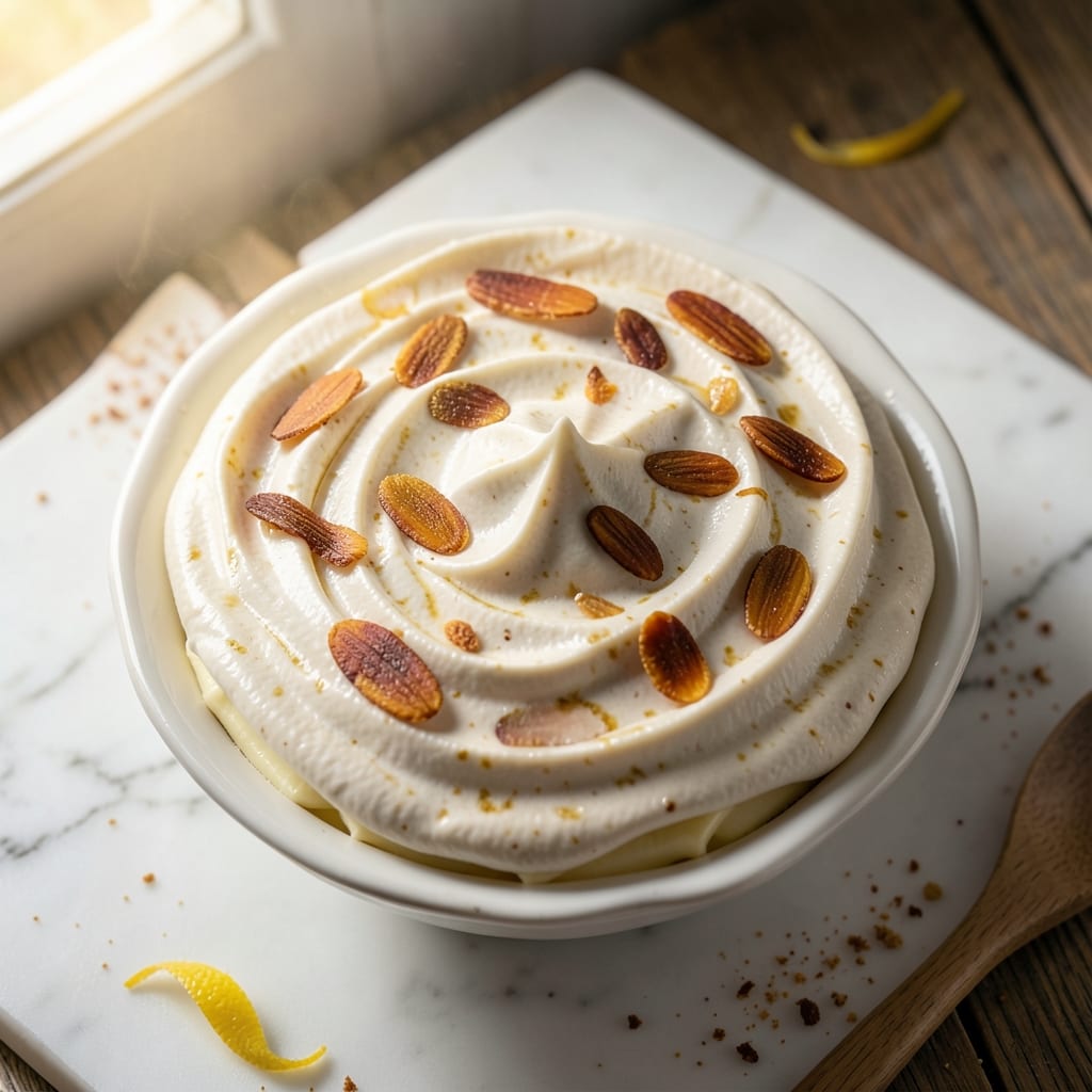 Almond Cake Icing Recipe: Nutty Vanilla Swirls That Stay Firm for Days