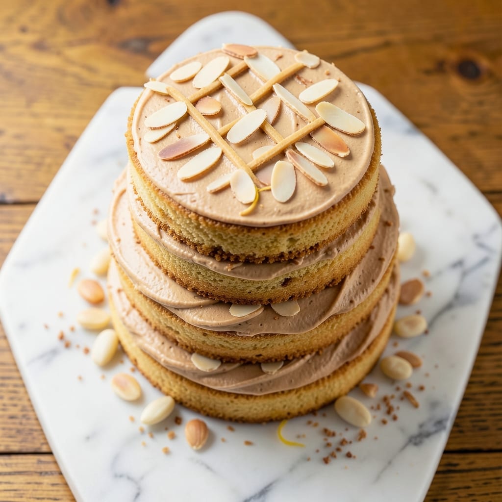 Martha Stewart's Almond Wedding Cake Recipe: Vanilla-Almond Swirl Elegance