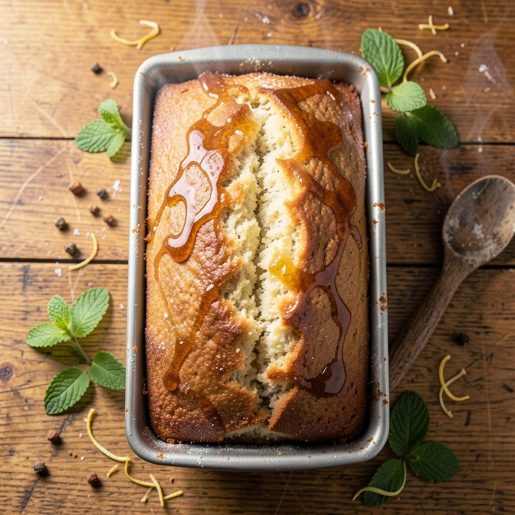7up Loaf Cake Recipe: Citrusy Vanilla Swirls in One Tin
