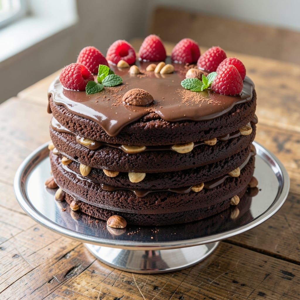 10 Round Chocolate Cake Recipe: Fudgy Crumb and Crunchy Top Magic