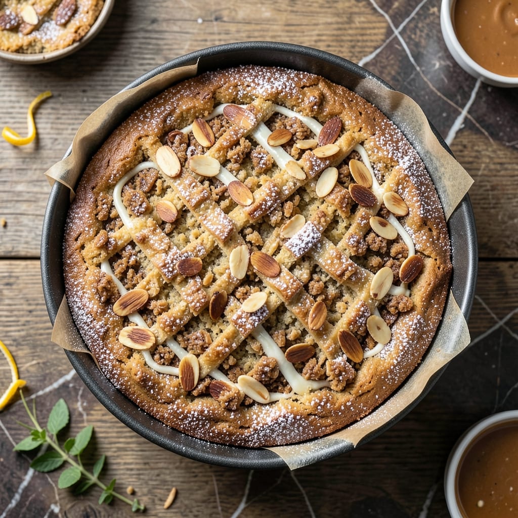 Almond Danish Coffee Cake Recipe: Vanilla-Infused Layers with Toasted Nut Crunch