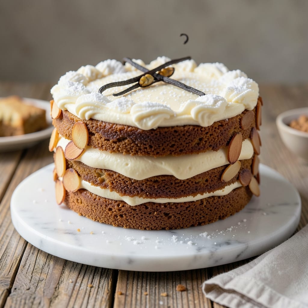 2 Layer 6 Inch Vanilla Cake Recipe: Buttery Crust and Silky Vanilla Core