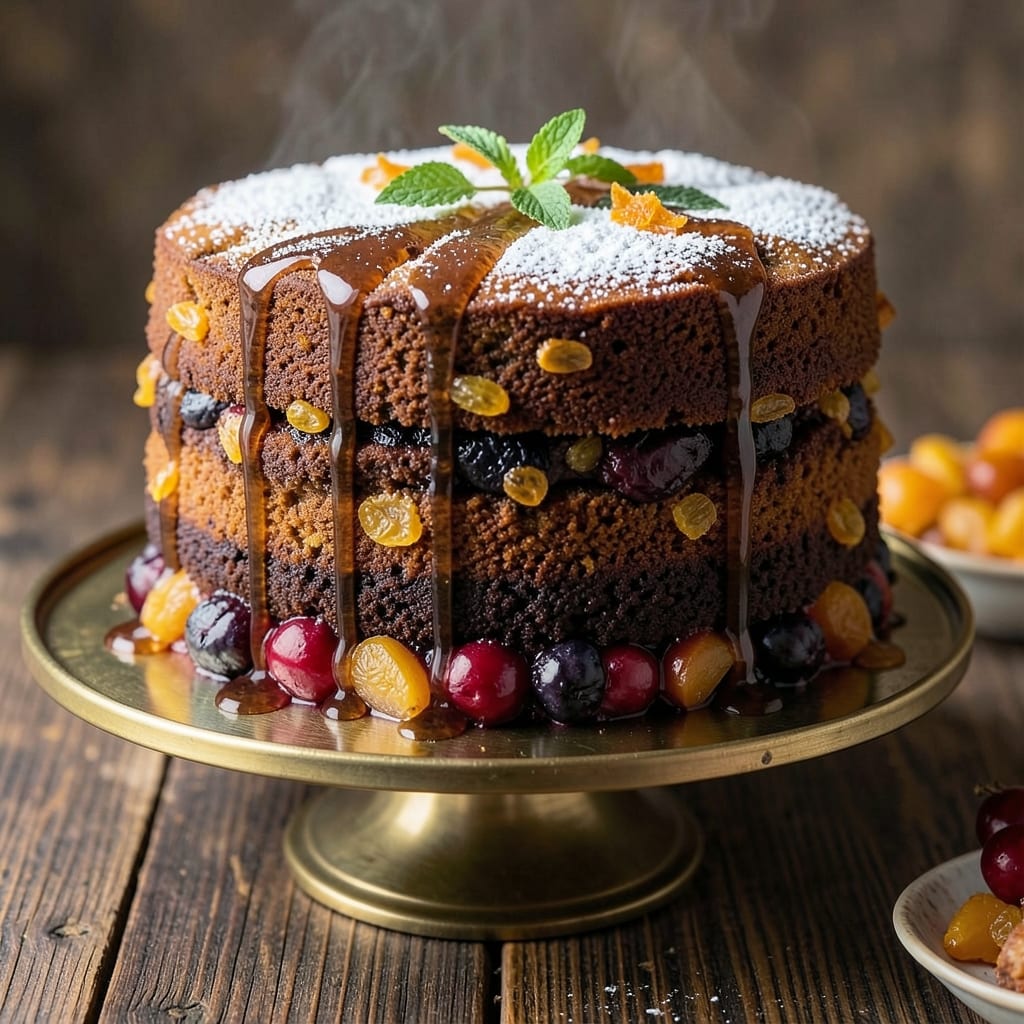 Alcohol-Soaked Fruit Cake Recipe: Rum-Infused Layers That Mature Like Fine Wine