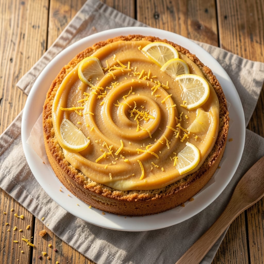 8-Inch Round Lemon Cake Recipe: Zesty Layers and Cream Cheese Frosting Harmony